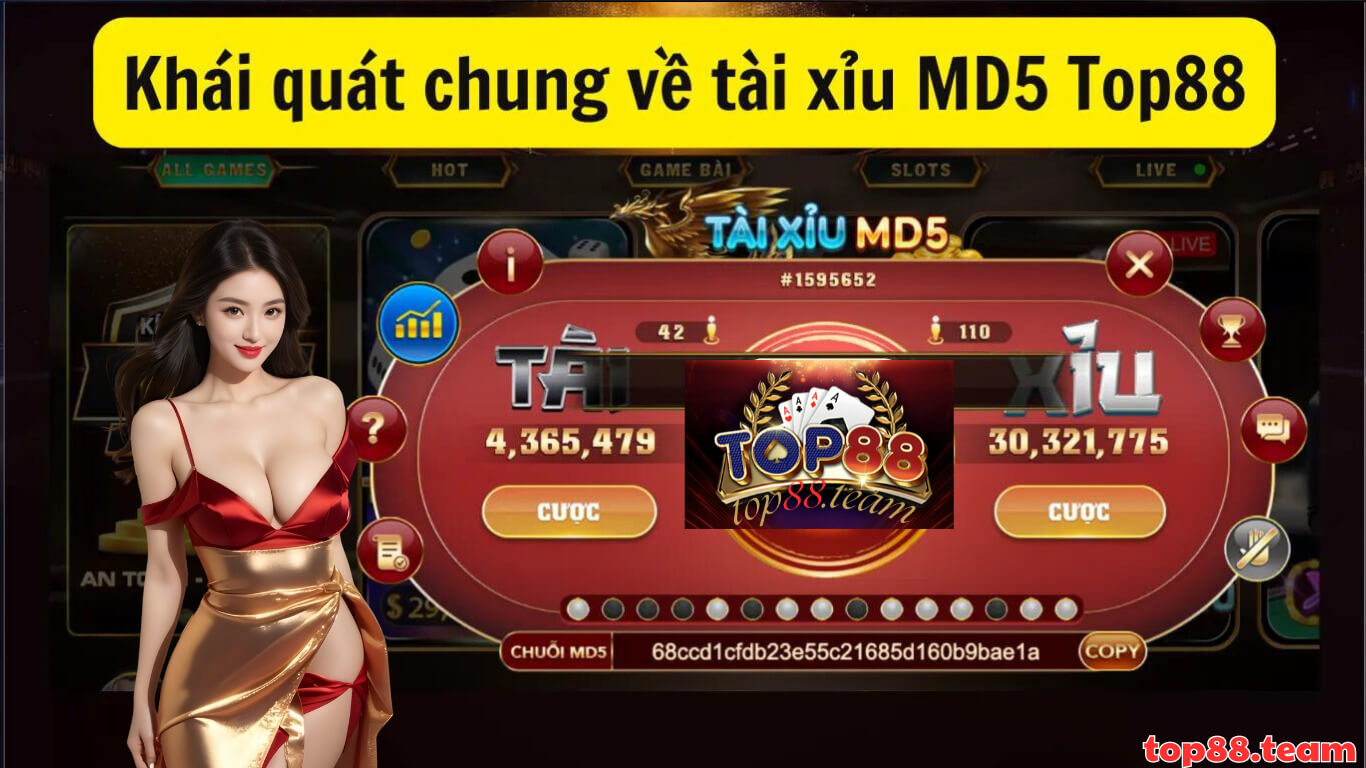Hướng dẫn cách chơi, kinh nghiệm chơi tài xỉu MD5 Top88 Hướng dẫn cách chơi, kinh nghiệm chơi tài xỉu MD5 Top88