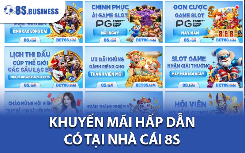 8S - Top nhà cái uy tín được đánh giá 5 sao