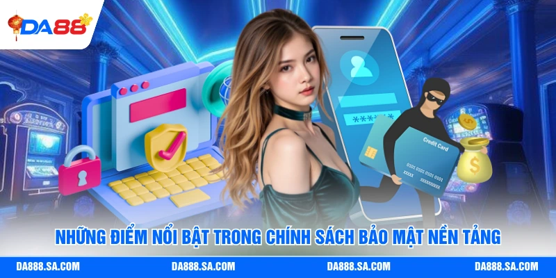 Chính Sách Bảo Mật - Hệ Thống Mã Hóa Tiên Tiến Bảo Vệ