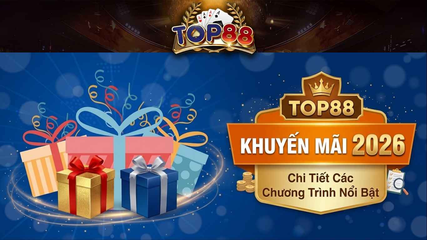 Khuyến Mãi Top88 Mới Nhất: Săn Ngay Code Quà Khủng 2026 ️🏆