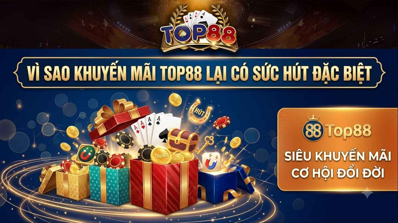 Khuyến Mãi Top88 Mới Nhất: Săn Ngay Code Quà Khủng 2026 ️🏆